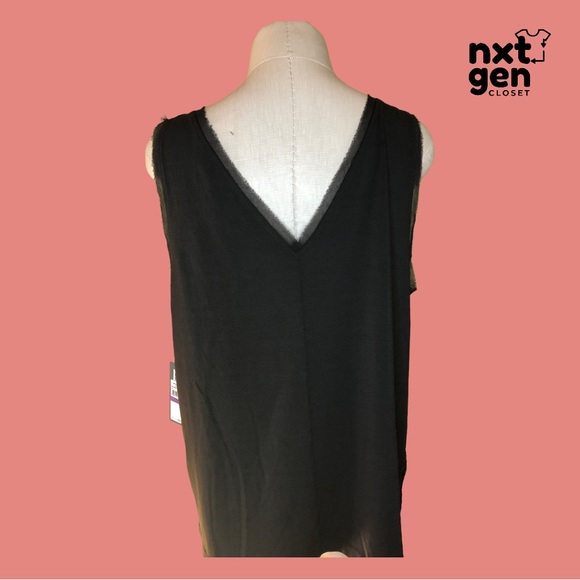 🔥NWT🔥 Rachel Rachel Roy Women’s Sequined V-Neck Top - Picture 2 of 6